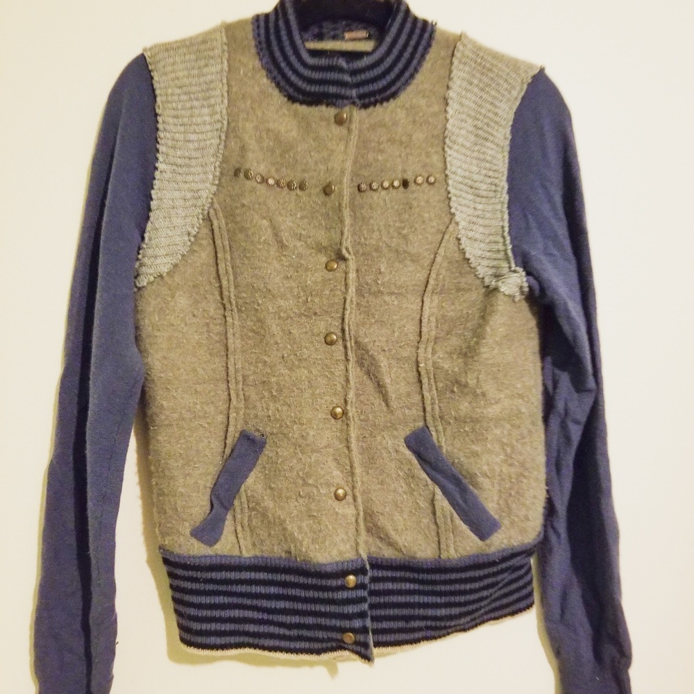 Studded Free People jacket